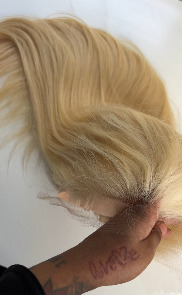 Russian Blonde Pre-Made Wig - Straight