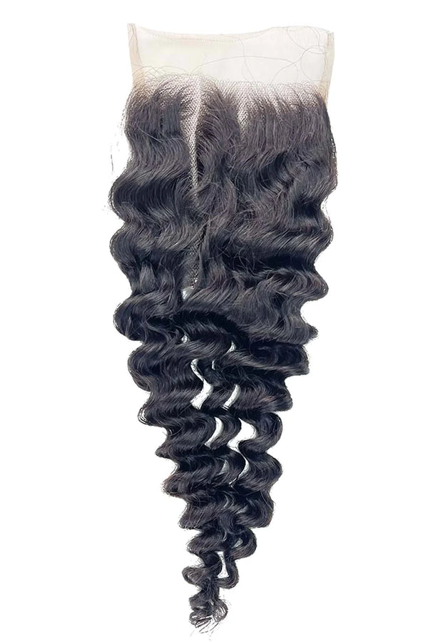 Closure HD & Transparent Lace - Deep Curly