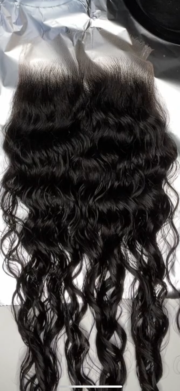 Closure HD & Transparent Lace - Deep Curly