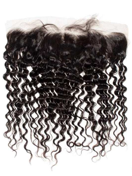 Frontal HD & Transparent Lace - Deep Curly
