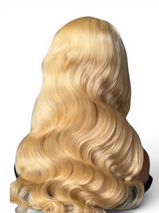 Russian Blonde Pre-Made Wig - Body Wave